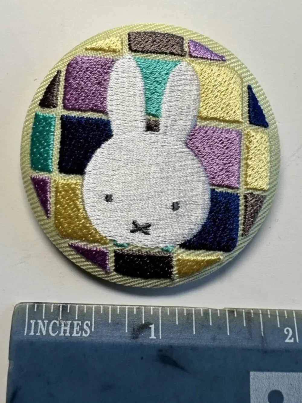 Miffy Embroidery Brooches Collection 2-New & EXCLUSIVE TO JAPAN-Yellow